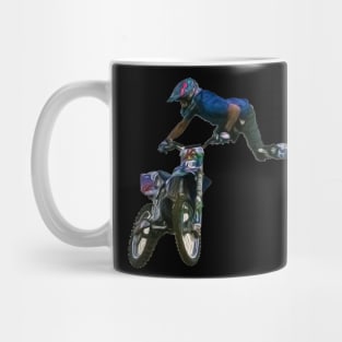 motocross freestyle Mug